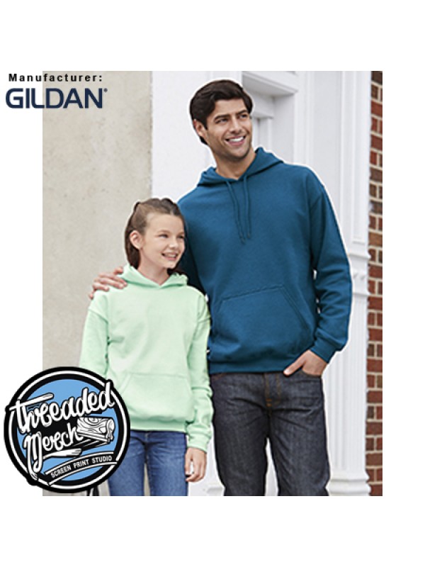 Custom Screen Printed Gildan #G185 Gildan Adult Heavy Blend™ 8 oz