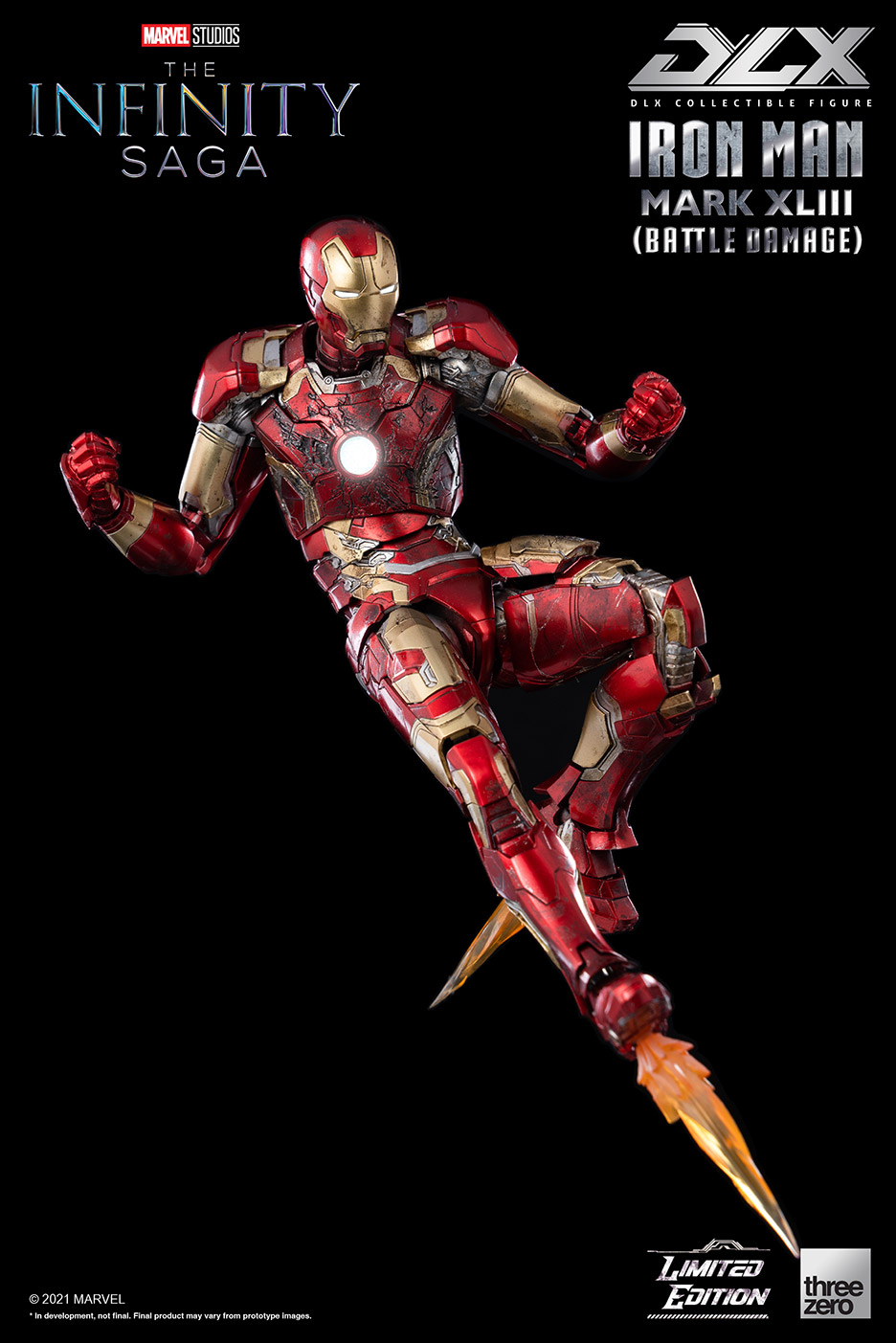 Marvel Studios: The Infinity SagaDLX Iron Man Mark 43 (Battle