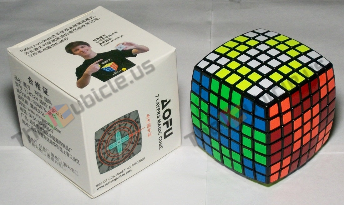 MoYu AoFu 限定版、7x7x7 透明 ルービック キューブ MoYu AoFu 7x7