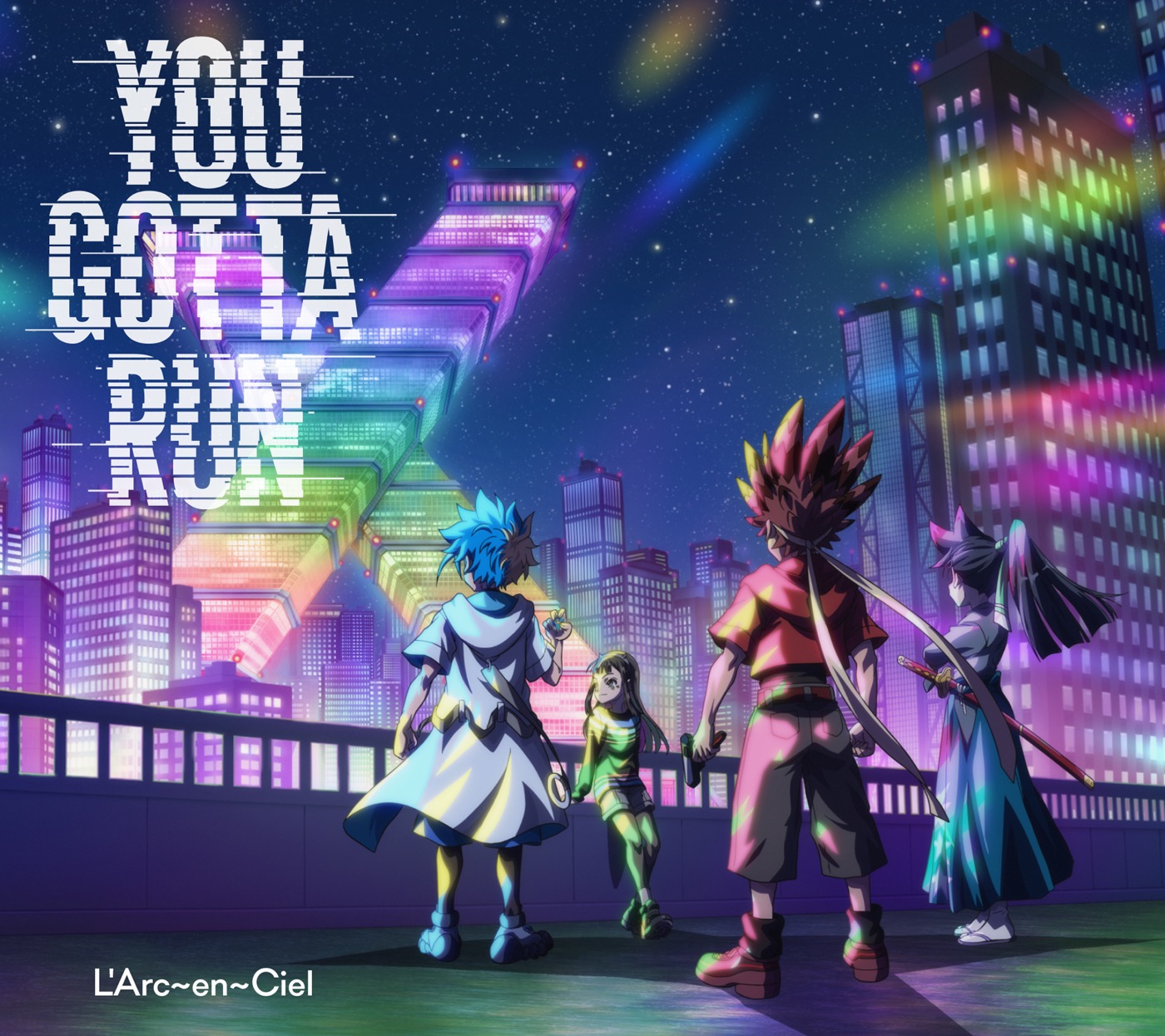 L'Arc〜en〜Ciel新曲「YOU GOTTA RUN」CDリリース決定！アニメ