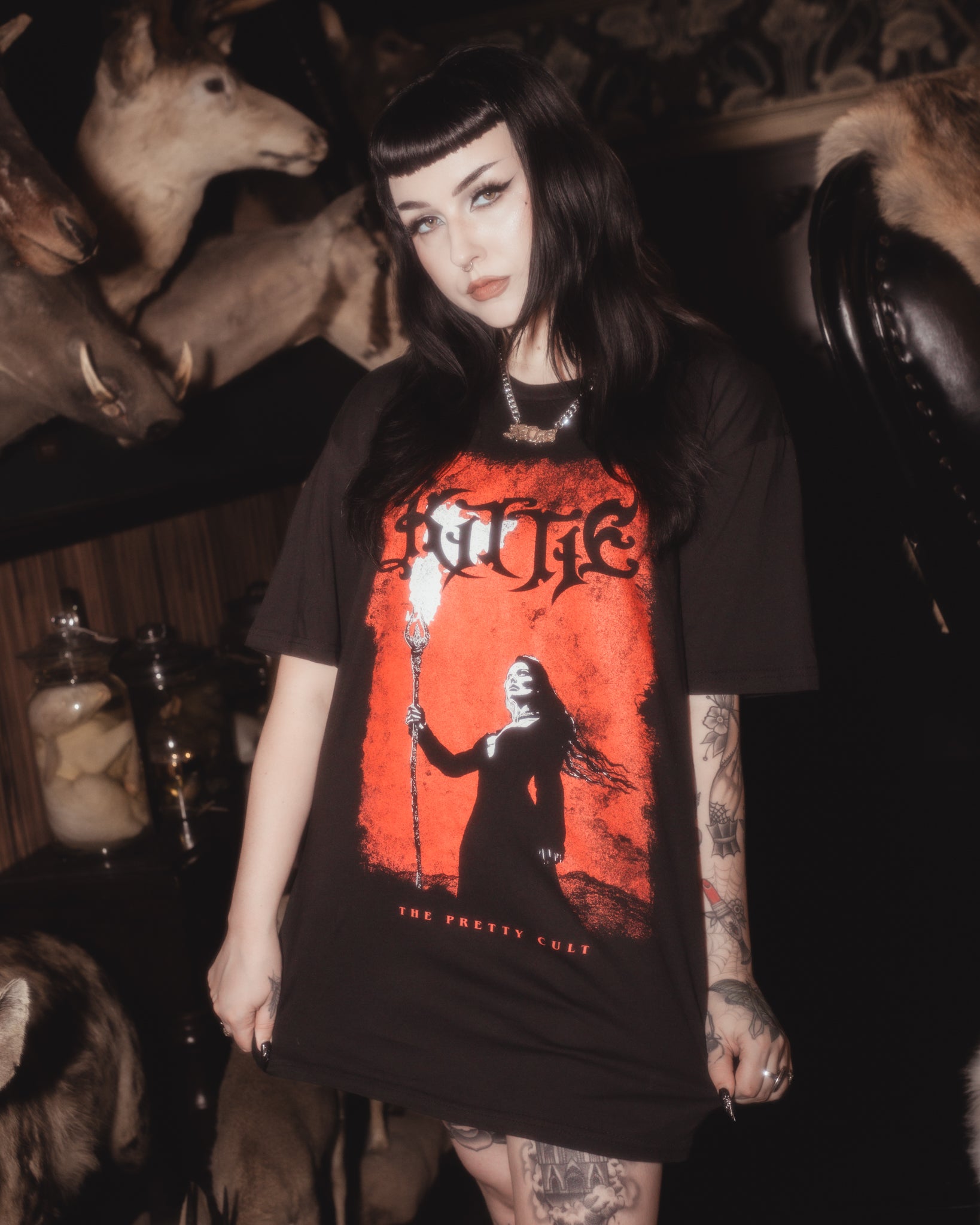 Grime Tee – Official Kittie Band Merch | The Pretty Cult