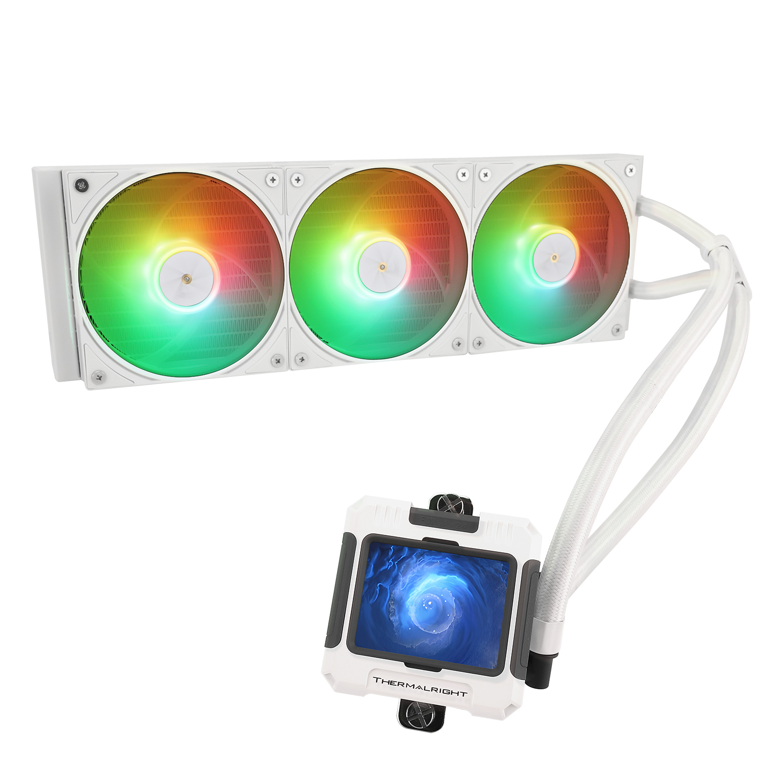 Frozen Warframe 360 WHITE ARGB – Thermalright