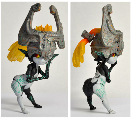 ゼルダの伝説 Wake-STUDIO リンク ミドナ フィギュア ゼルダの伝説