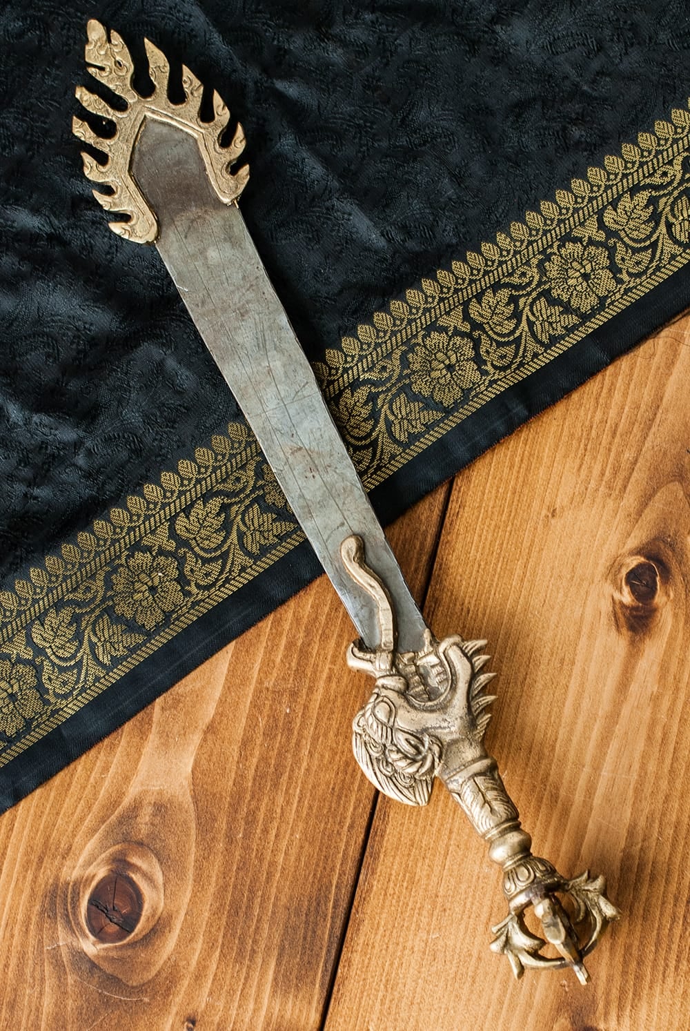 チベット密教法具 文殊菩薩の利剣 - ガドゥガ - 40cm の通販[送料無料