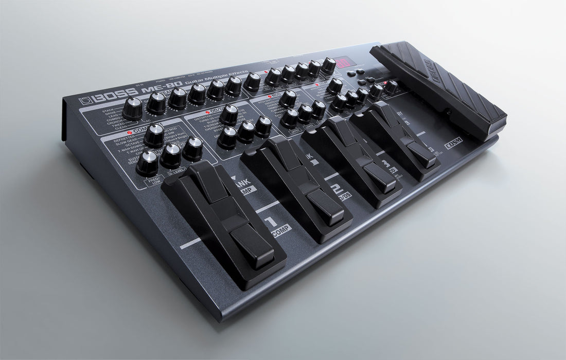 Boss ME-80 Multi Multiple Effect Guitar Pedal Board — Truetone Music