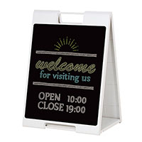 黒板／ブラックボード】スタンドプレート（チョーク用） SP-718