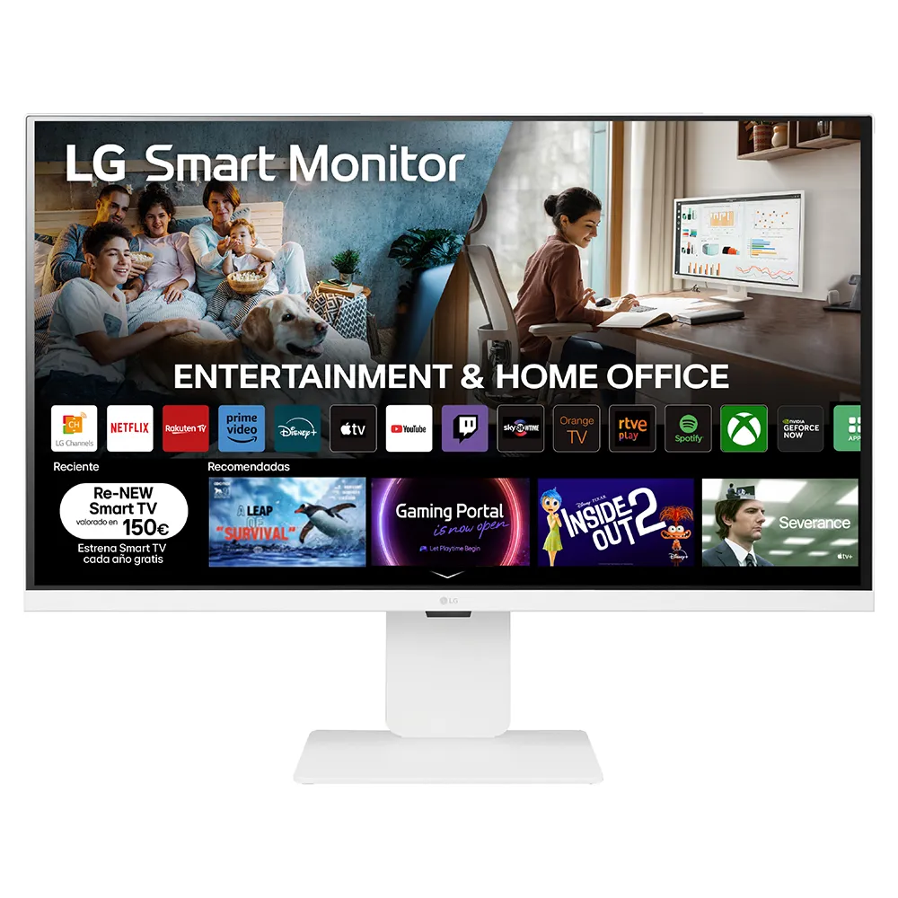 割引 LG 32SQ780S-W 31.5インチ 4K モニター webOS搭載「LG Smart