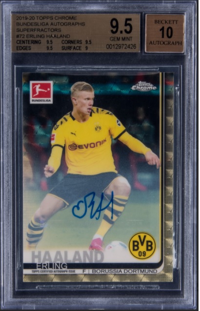ハーランド サインカード haaland サッカー メッシ topps 【公式通販】