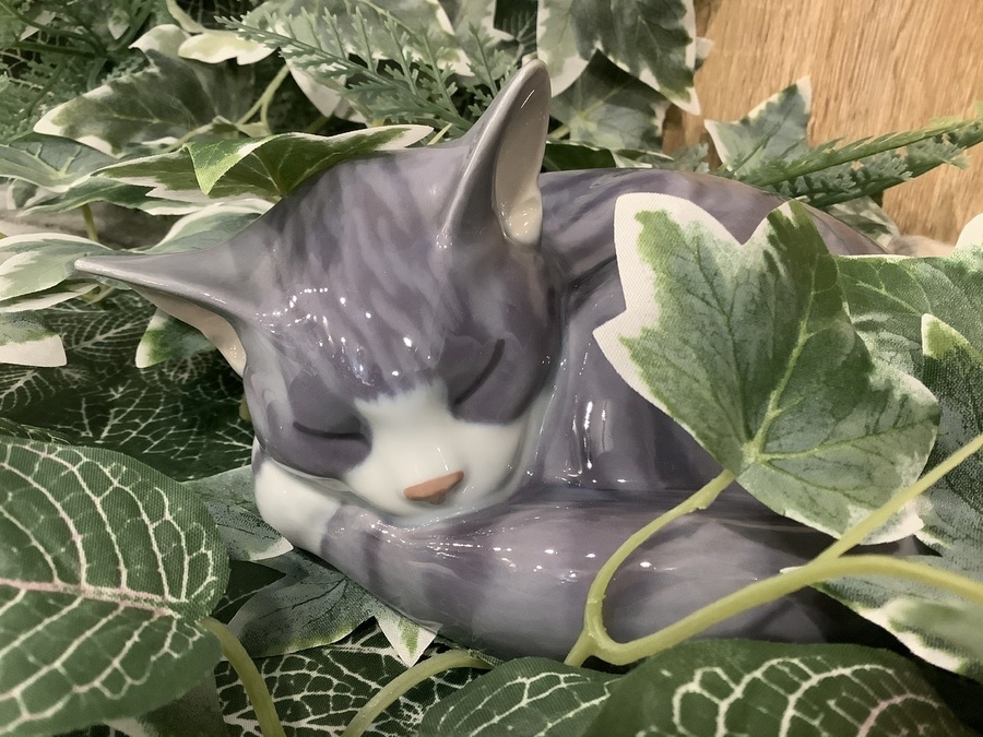 ロイヤルコペンハーゲン 極上品 シャム猫 刻印 置物 ロイヤル