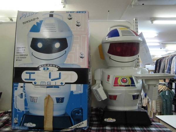 希少 昭和レトロ セガ ヨネザワ DJ エミリオ ラジコンロボット 外箱付