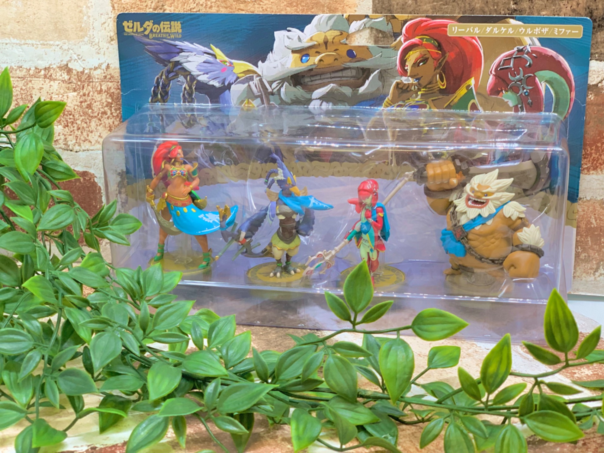 amiibo ゼルダの伝説 ブレスオブザワイルド アミーボ 4人の英傑セット