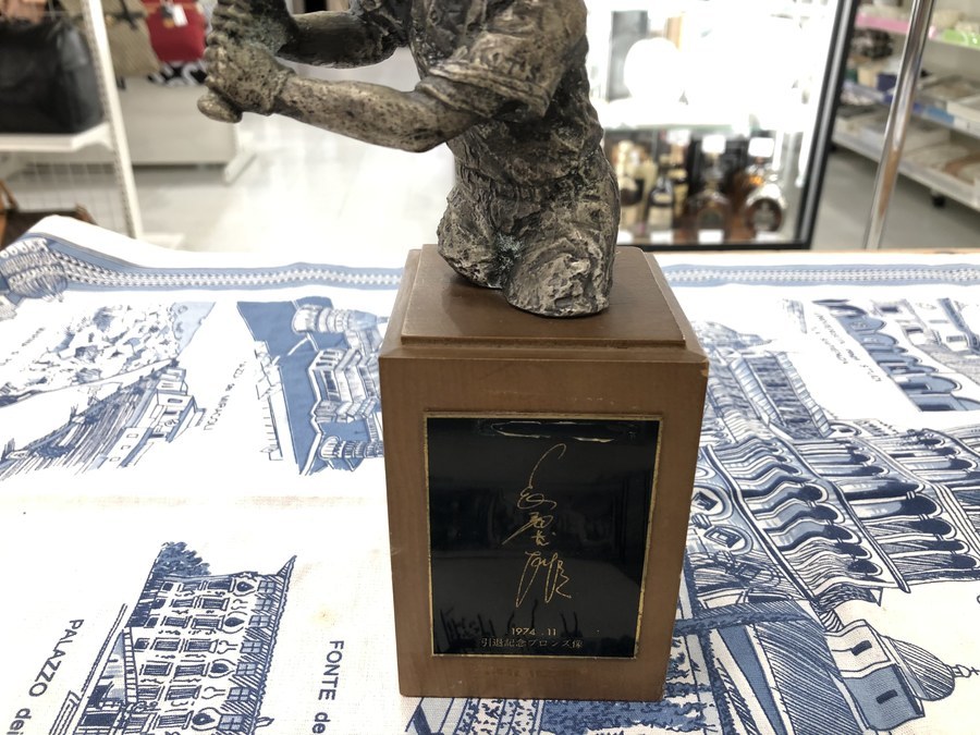 読売巨人軍】長嶋茂雄 引退記念ブロンズ像！買取入荷しました！【横浜