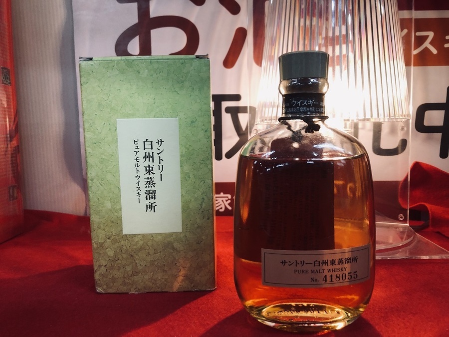 白州東蒸留所】SUNTORY ピュアモルトウイズキー 300ml入荷いたしました
