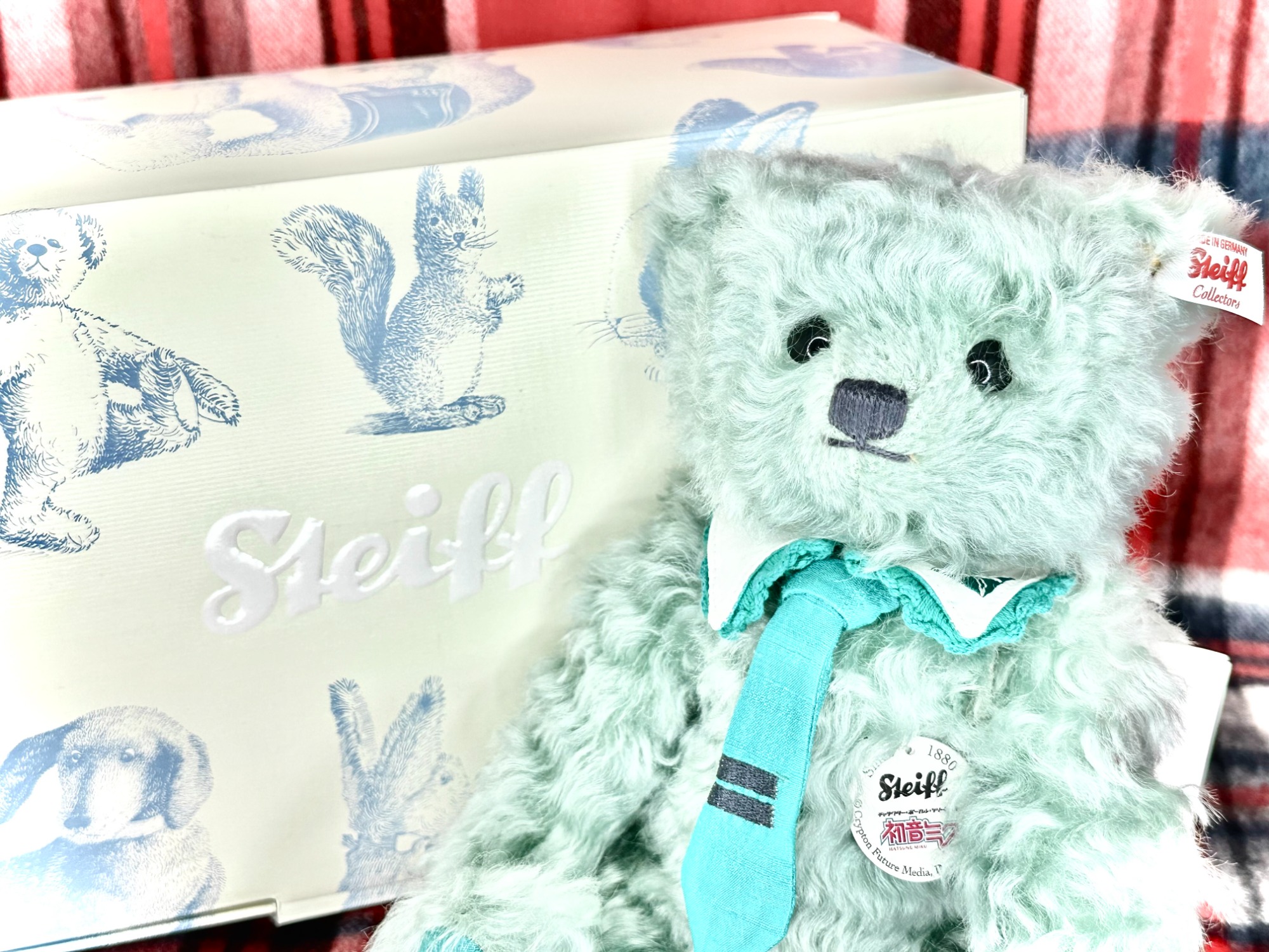 Steiff 初音ミク テディベア 未開封 シュタイフ×初音ミク テディベア