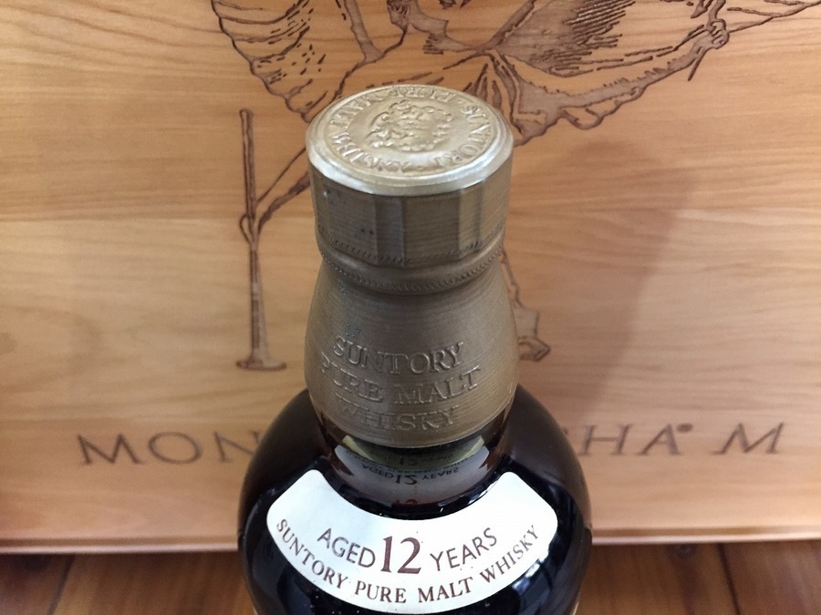 木箱付】山崎12年 80年代後期オールドボトルを買取入荷致しました