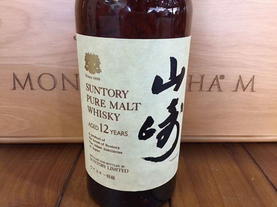 木箱付】山崎12年 80年代後期オールドボトルを買取入荷致しました