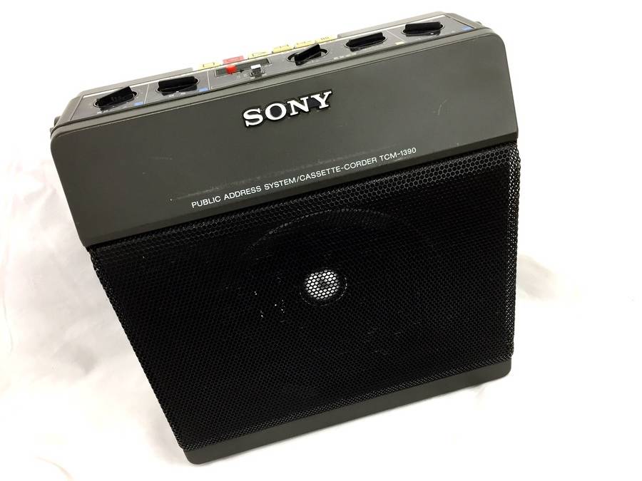 9559 1円スタート！ SONY ソニー ポータブルカセットレコーダー TC