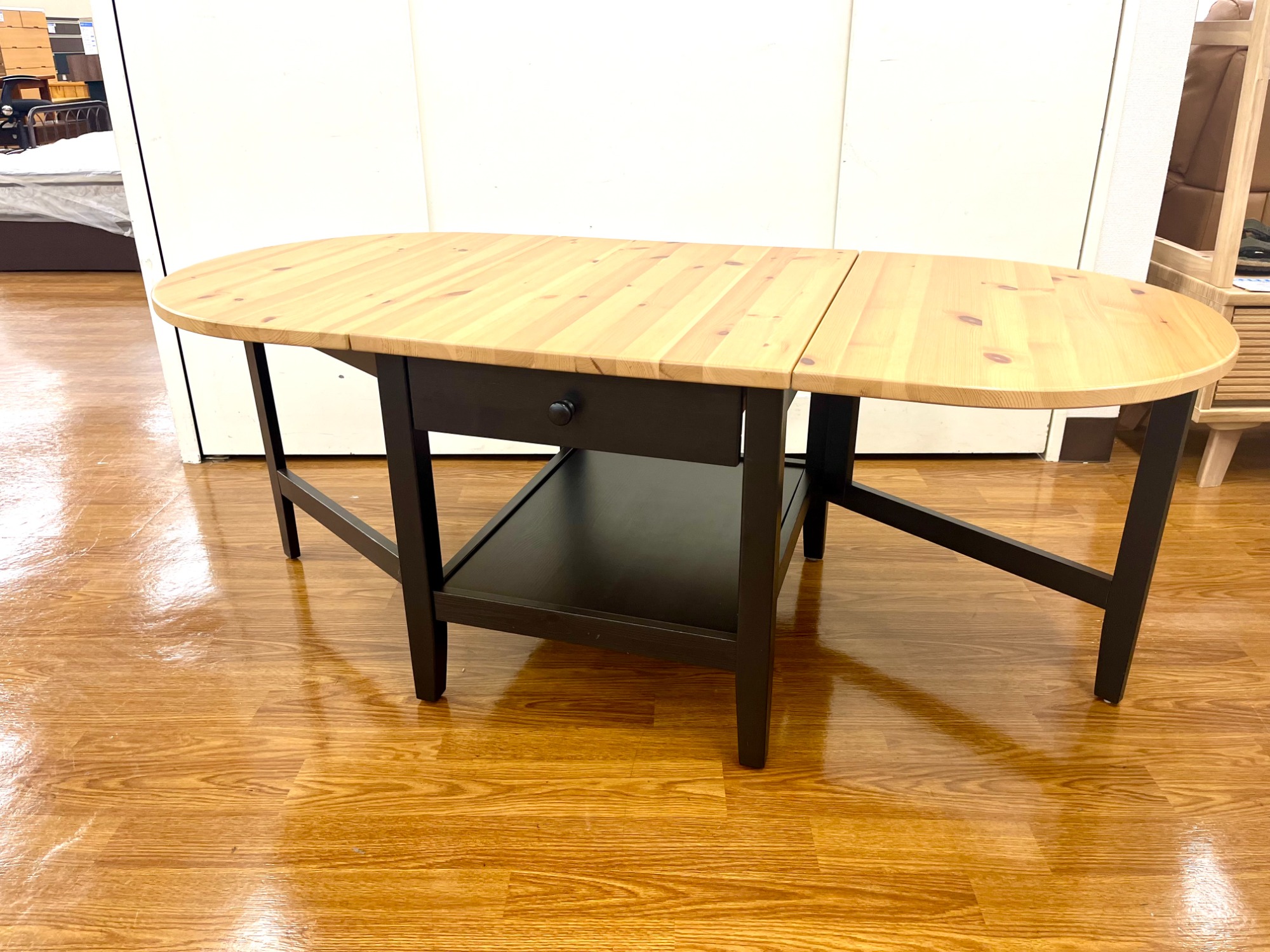 IKEA イケア ダイニングテーブル 2〜4人用 バタフライテーブル 木製