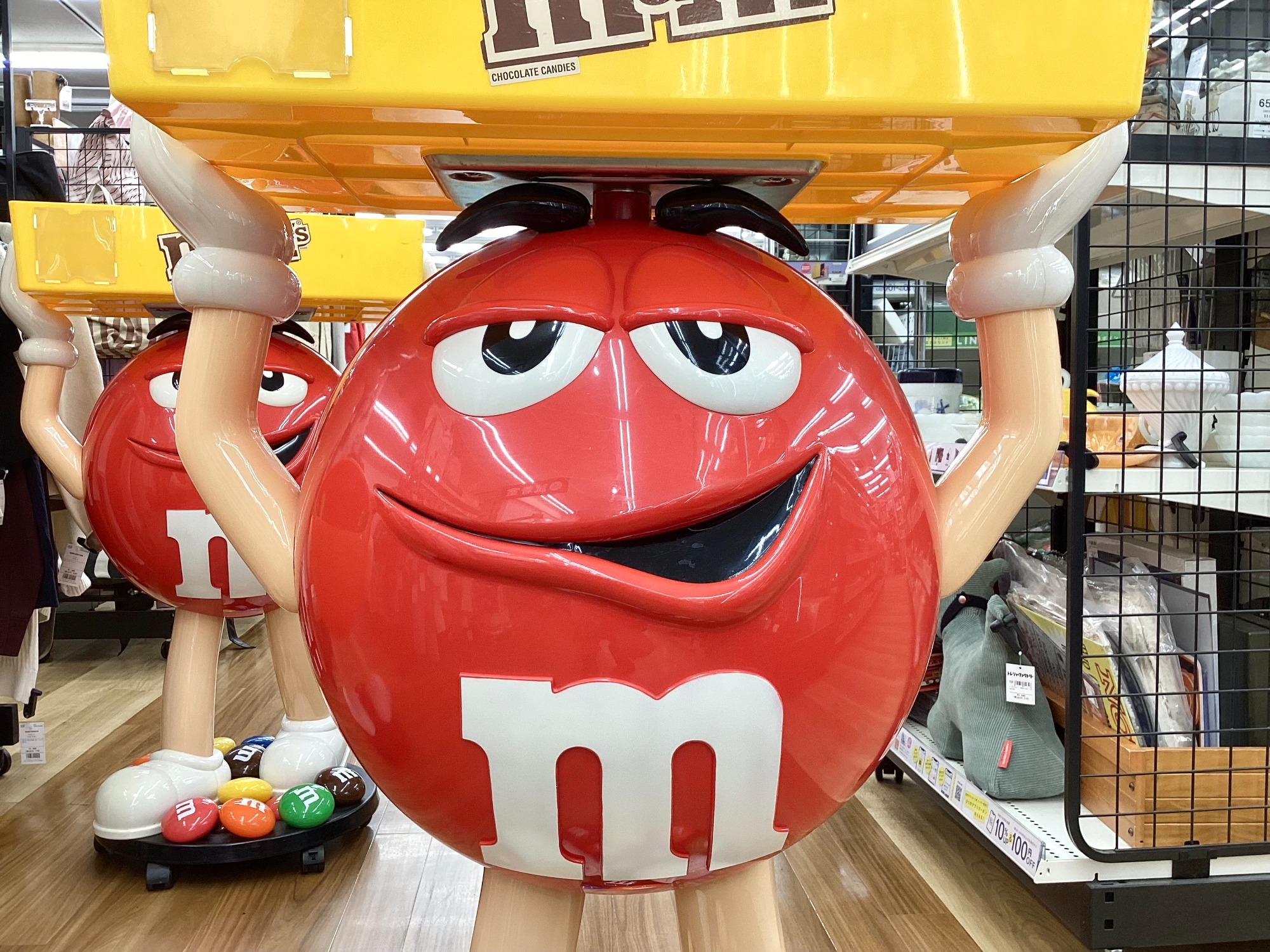 m&m's 店頭ディスプレイ レア物 エムアンドエムズ M&M's ディスプレイ