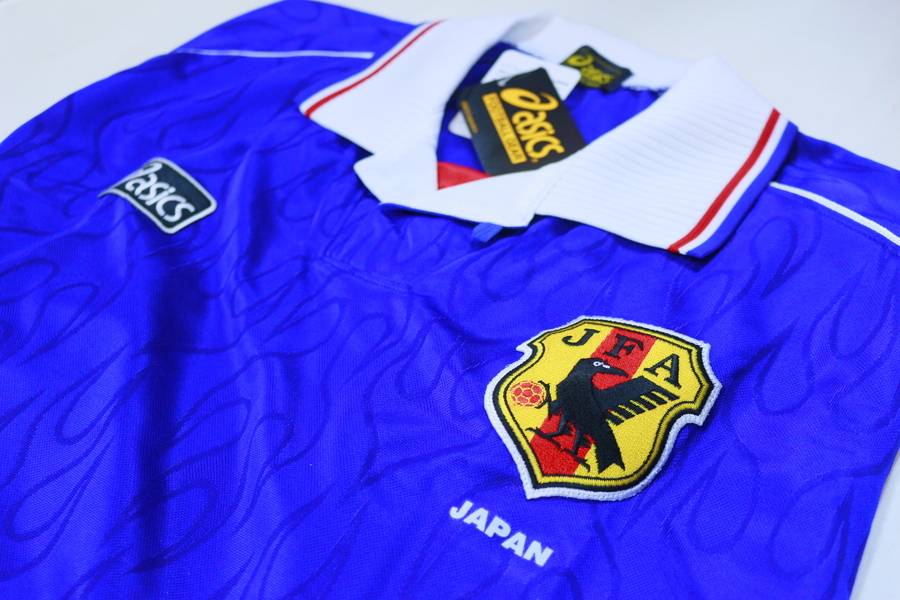 サッカー日本ユニフォーム GK W杯1996 炎 新品 1996-1998 サッカー日本
