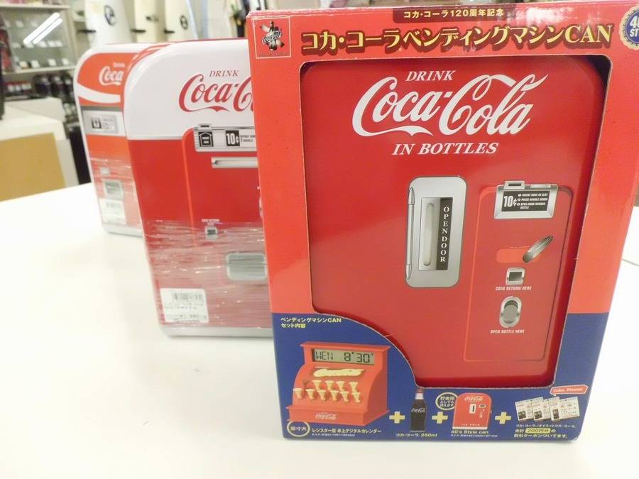 コカコーラ120周年記念 コカコーラベンディングマシンCAN 全4種まとめ