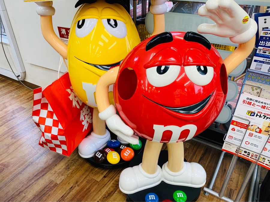 m&m's特大店舗ディスプレイ M&M's 超大型 店舗用ディスプレイ ストアー
