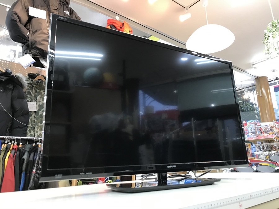 新生活応援】 高年式2017年製 SHARP＜シャープ＞ AQUOS 液晶テレビの
