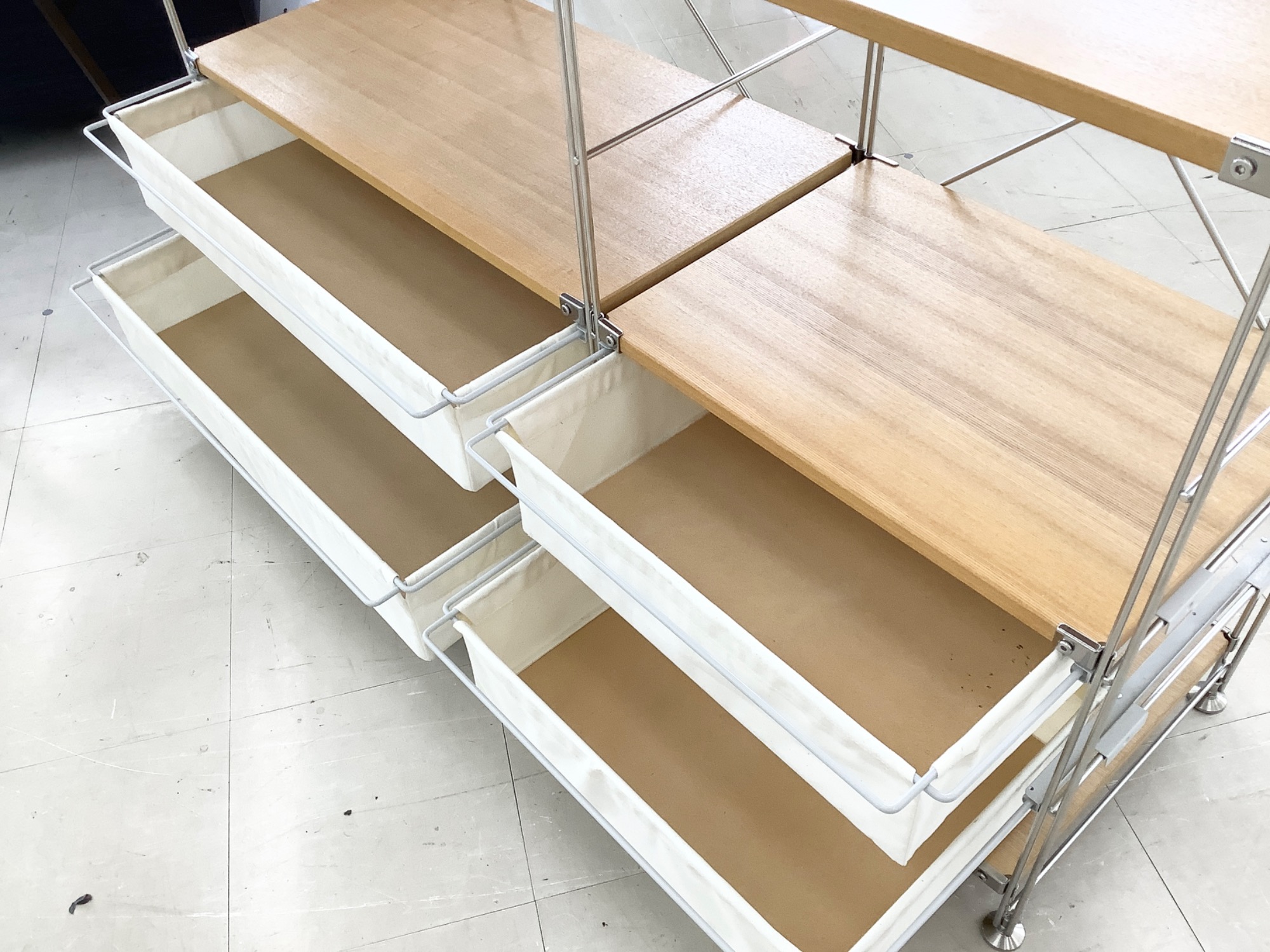 無印良品 ステンレスユニットシェルフ が入荷しました！｜2024年06月13