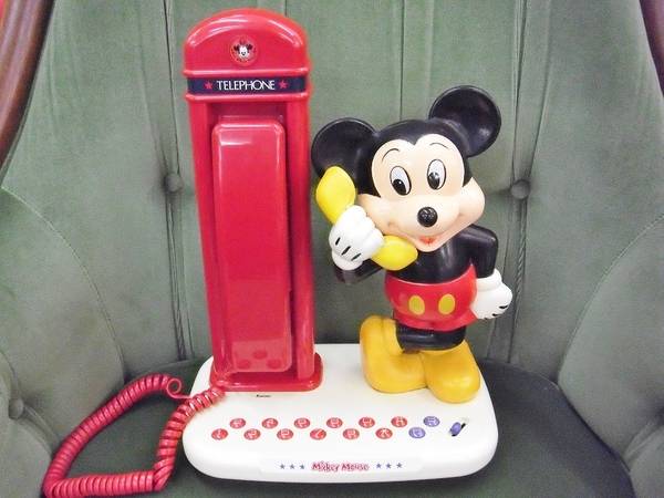 Disney ミッキーマウス電話機 特製ミッキーマウス電話機 ディズニー会
