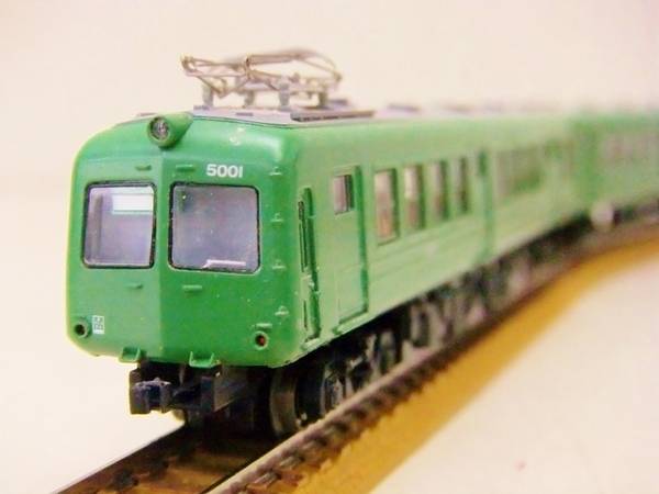 懐かしの名車両 岳南鉄道5000系青ガエル2両セット！Nゲージ買取強化中