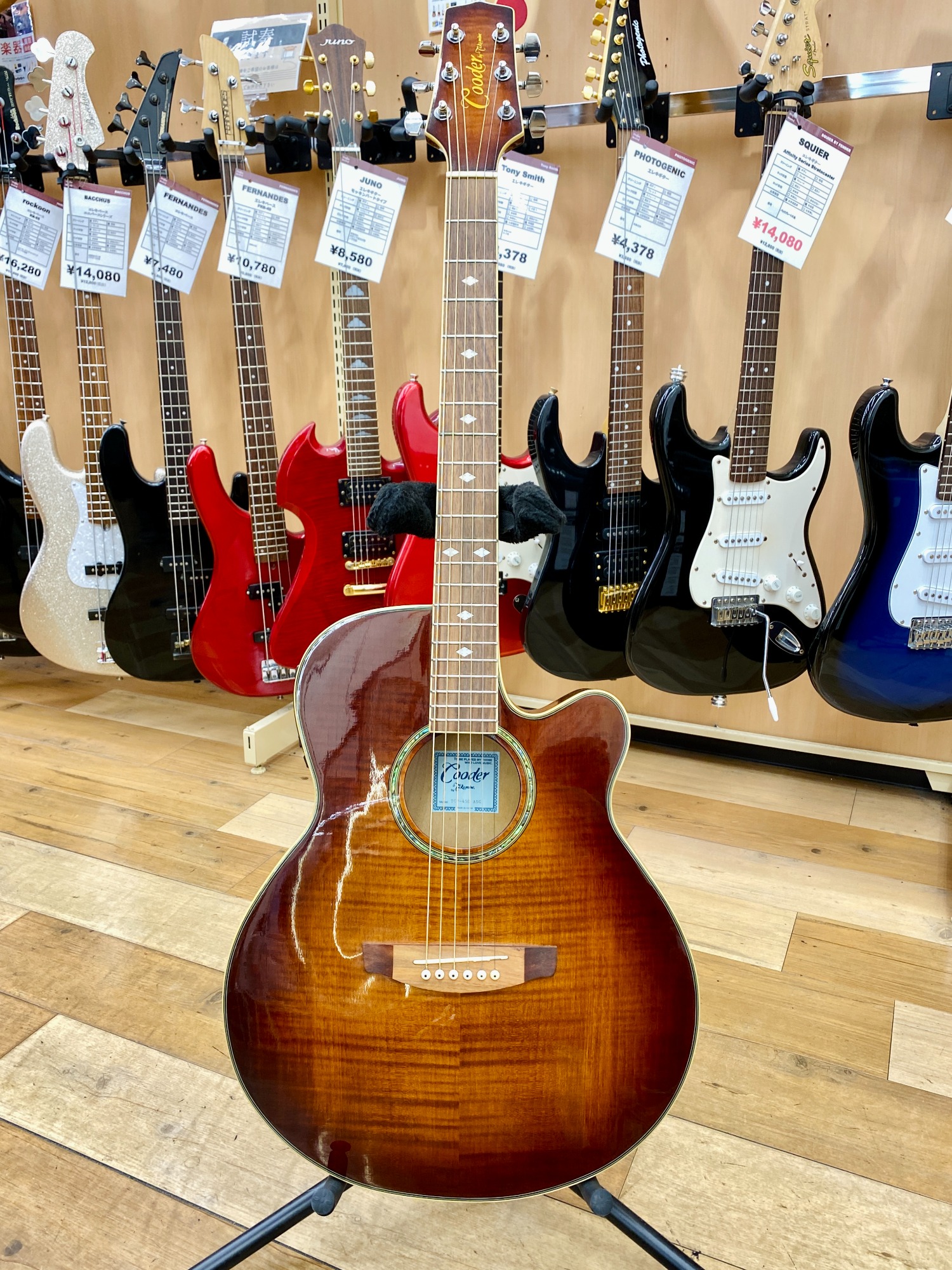 Cooder by Takamine TCP-400BK エレアコ Takamine エレアコ TCP-400BK