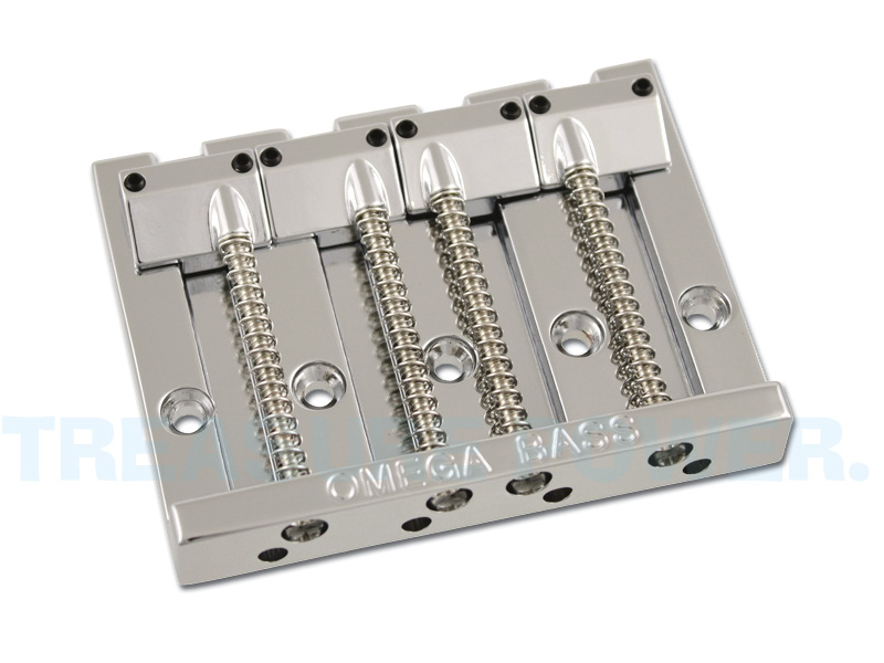 ALLPARTS＊ オールパーツ ベースブリッジ OMEGA Bass Bridge Nickel 4