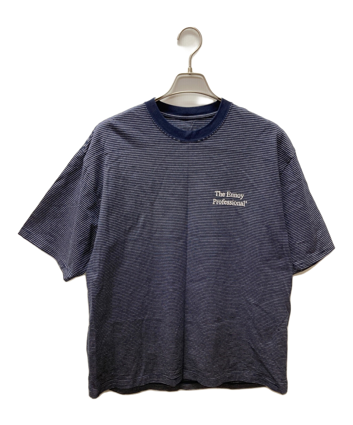 The Enemy Professional ボーダー Tシャツ ネイビー Ennoy ネイビー
