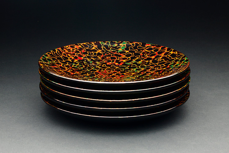 銘々皿 | 青森県津軽塗漆器協同組合連合会