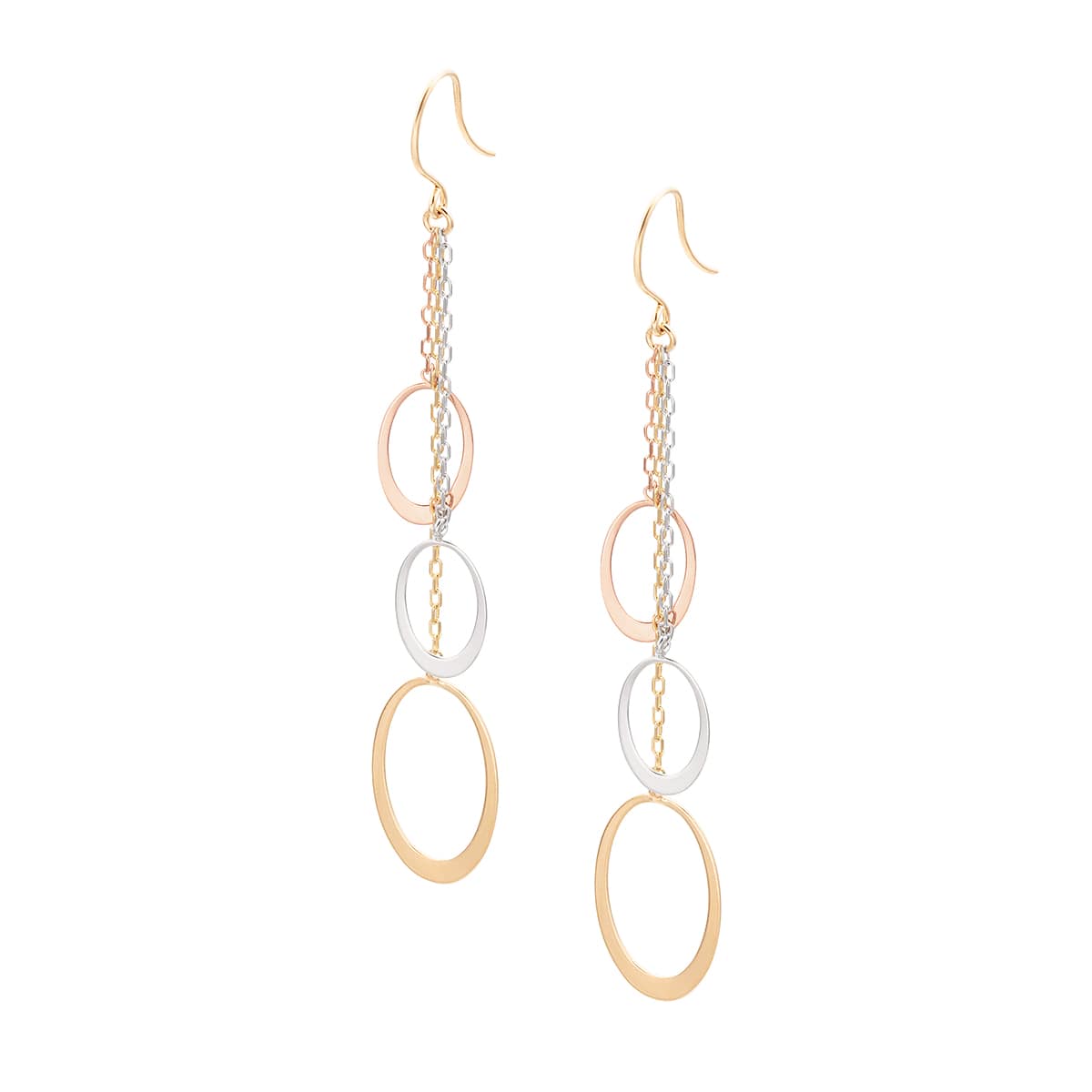 K10イエローゴールドグリーンガーネットピアス(RPE518-003)|TSUTSUMI