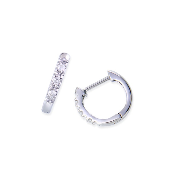 Hoop Pierced Earrings-Diamond(フープピアス特集-ダイヤモンド
