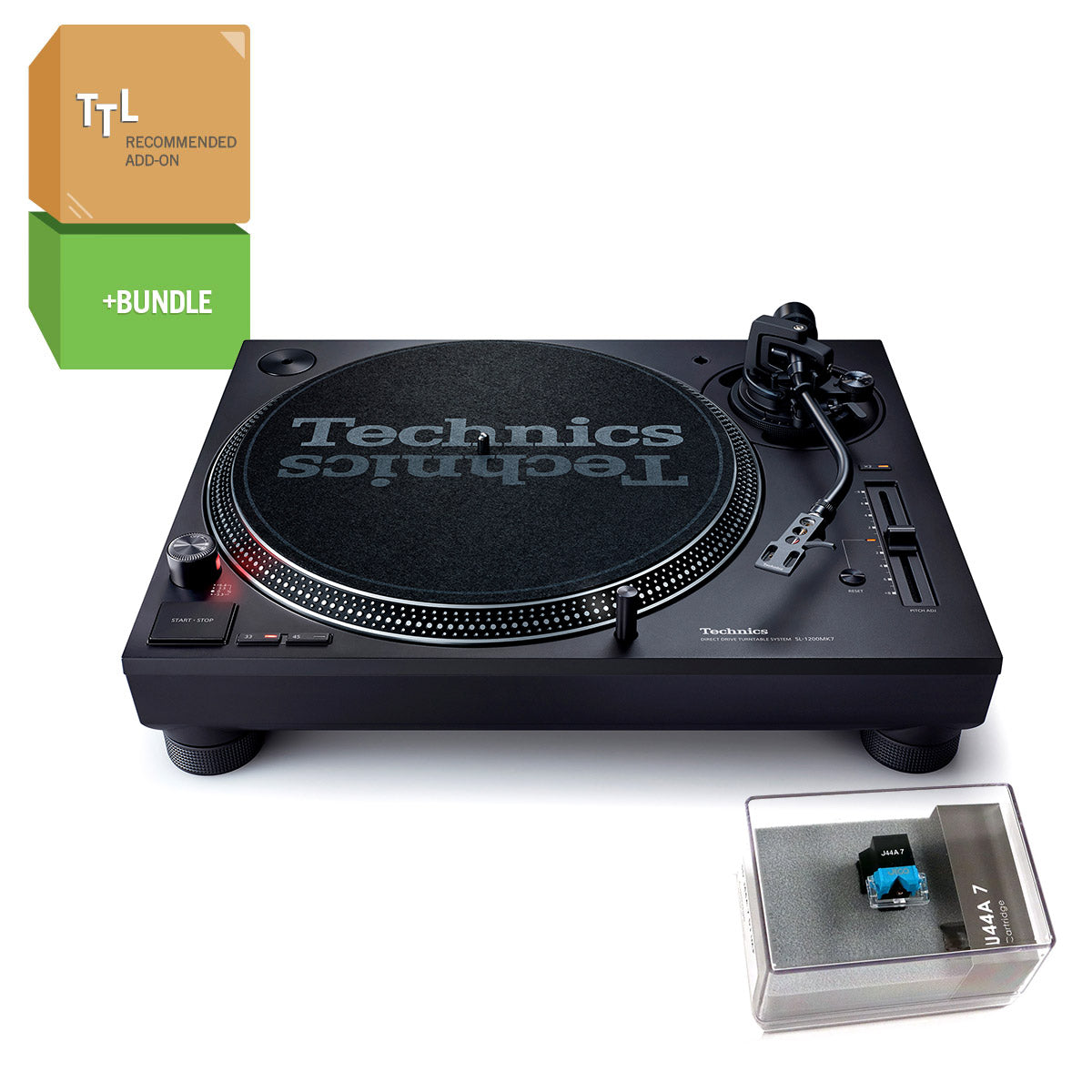 Technics: SL-1200MK7 Turntable - Black – TurntableLab.com