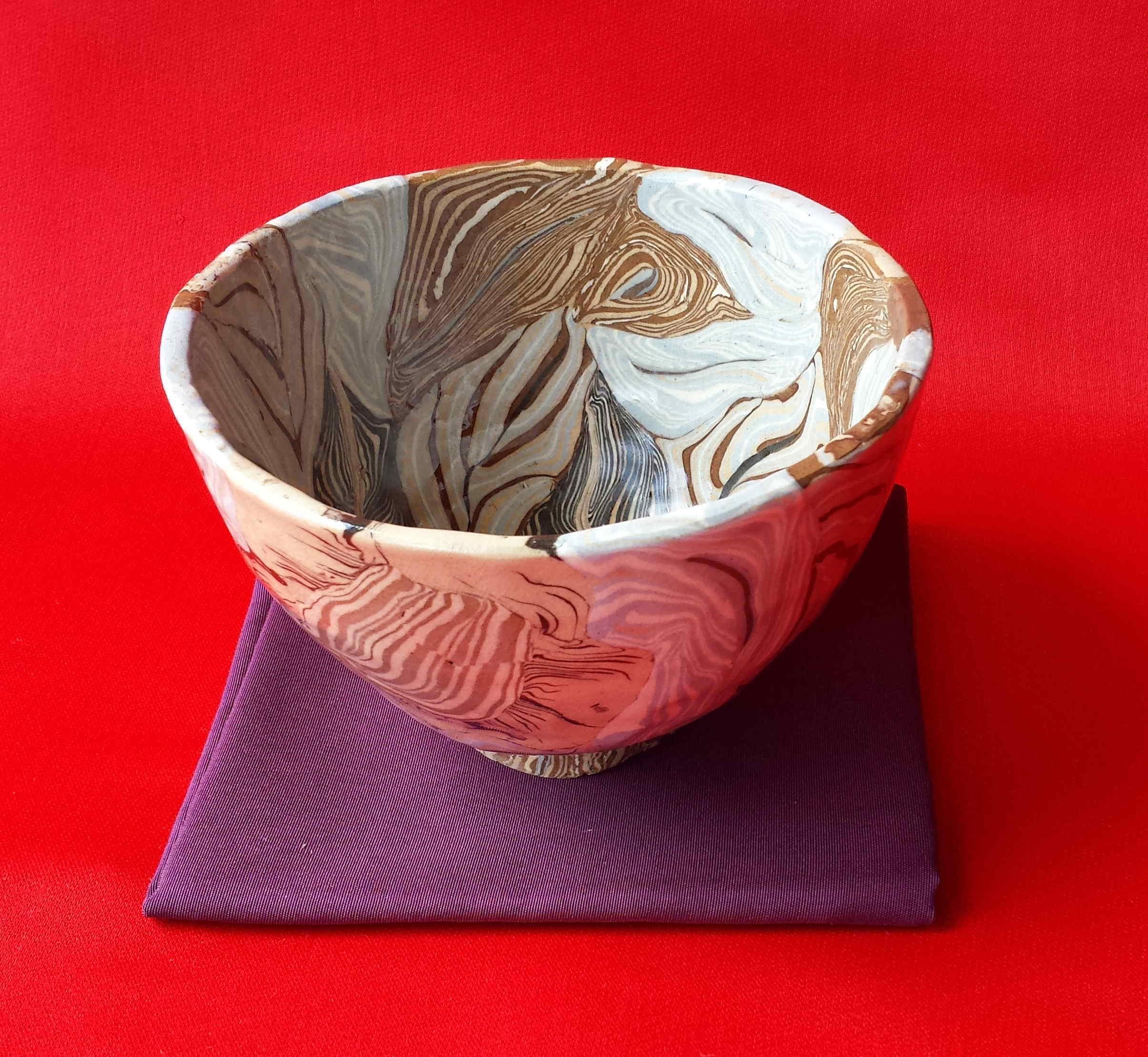 香合□表裏貫通錦「内田泰秀」木の葉香合 錦練上手 茶道具 日蓮宗