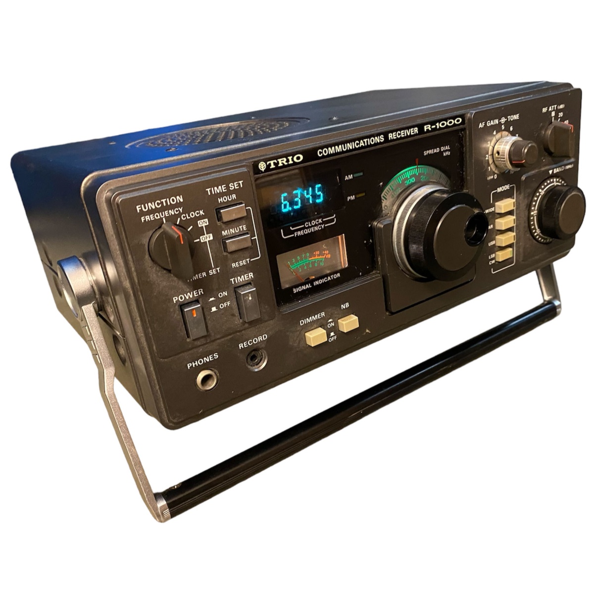 TRIO R-1000 受信機 通電受信確認済 BCLやアマチュア無線受信などに