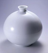 人間国宝 井上萬二先生の白磁重ね 人間国宝井上萬二先生の