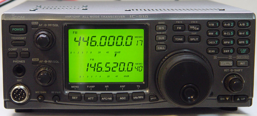 ICOM IC-910 V/Uオールモード 20W機 ICOM IC-910 V/Uオールモード 20W機