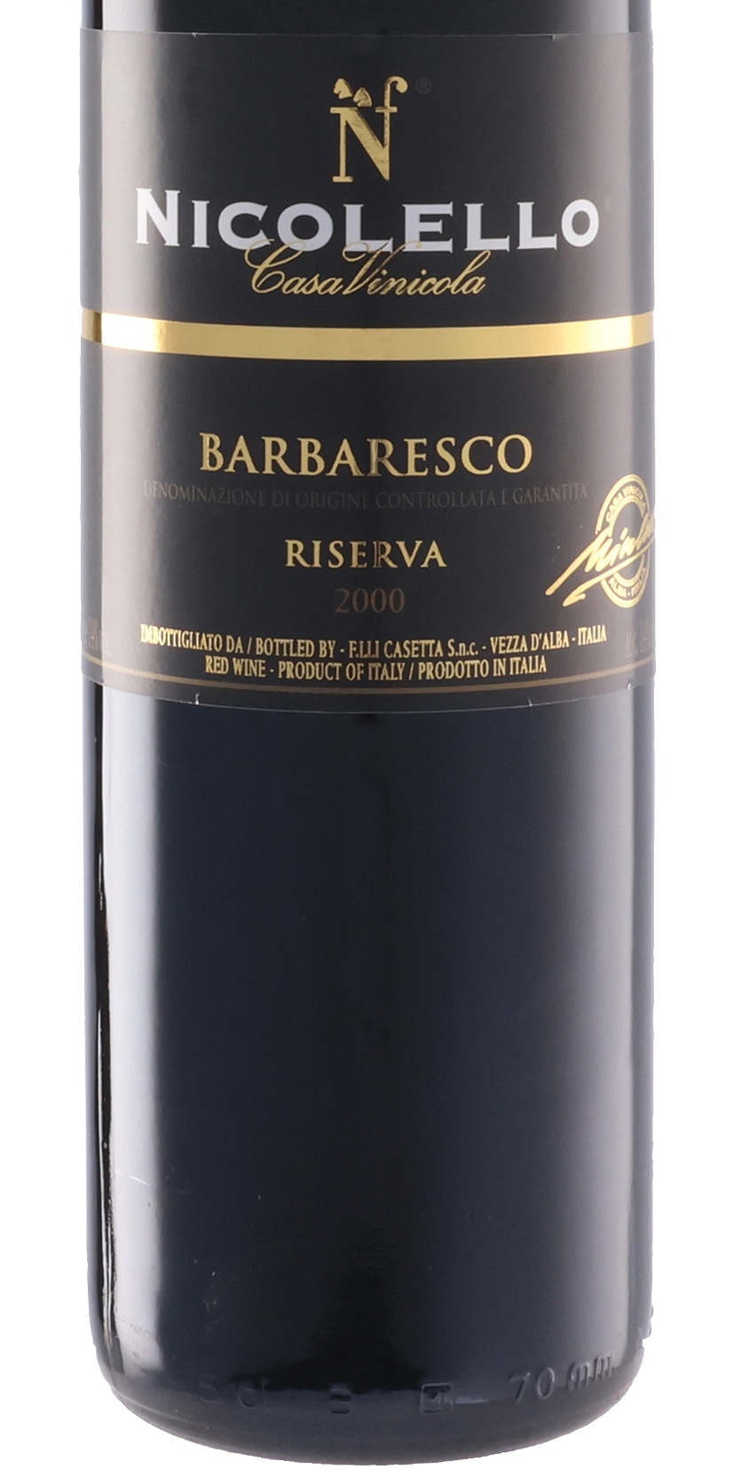 バルバレスコ リゼルヴァ／カーサ・ヴィニコラ・ニコレッロ