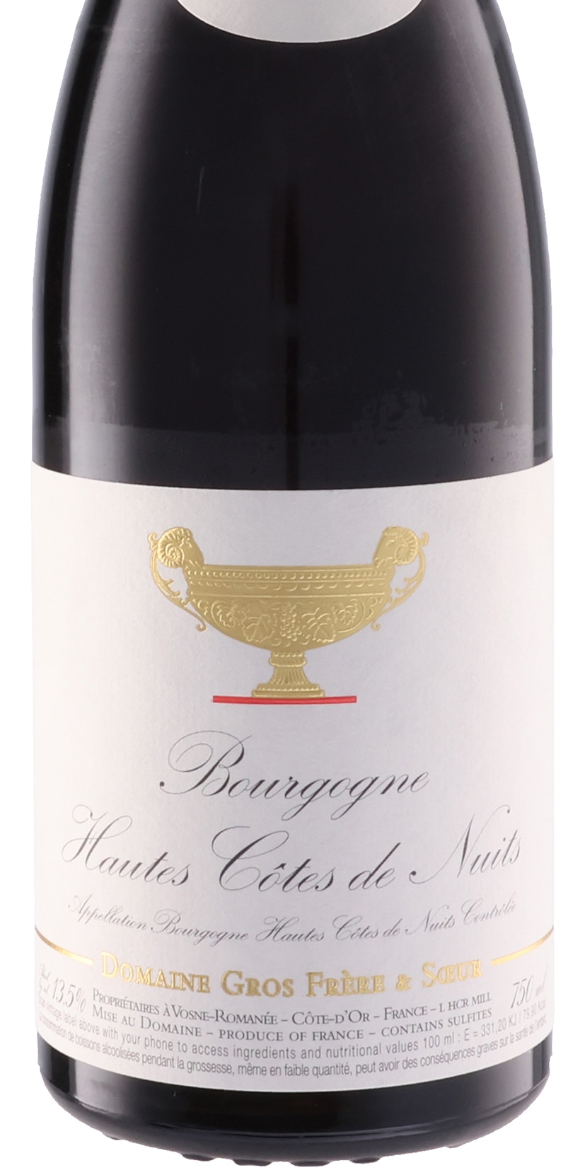ブルゴーニュ オート・コート・ド・ニュイ 赤／ドメーヌ・グロ