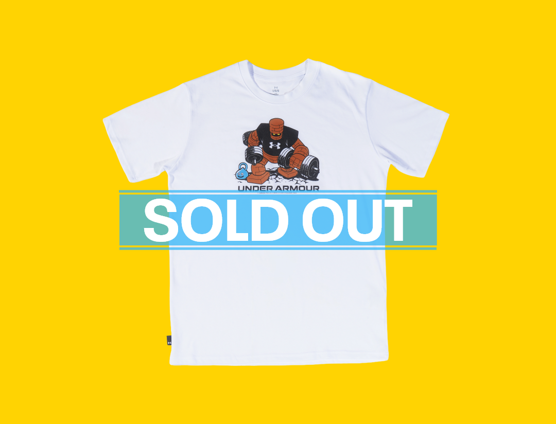 ドラクエ アンダーアーマー ダンベルゴーレム Tシャツ ドラクエ