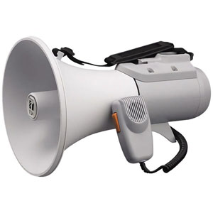 UCHIDASウチダス携拡声器ハンド・ショルダー兼用グレー: イベント