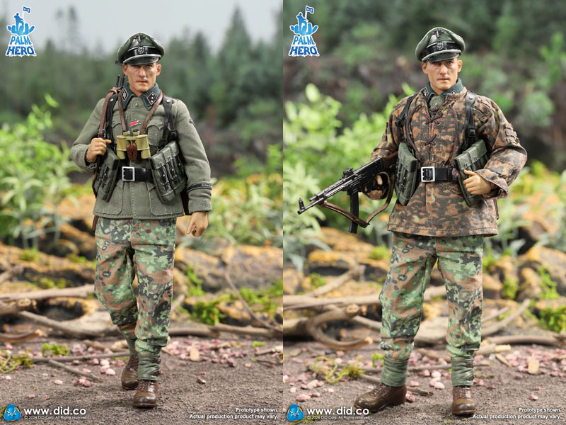 WWII ドイツ パラシュート兵 フィギュア WWII ドイツ パラシュート兵