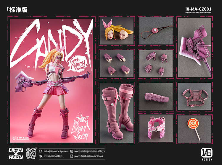 i8TOYS】i8-MA-CZ001 1/6 Candy Standard version キャンディー