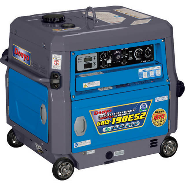 エンジンウェルダー 溶接機 発電機 DGW400DM 新ダイワ(やまびこ