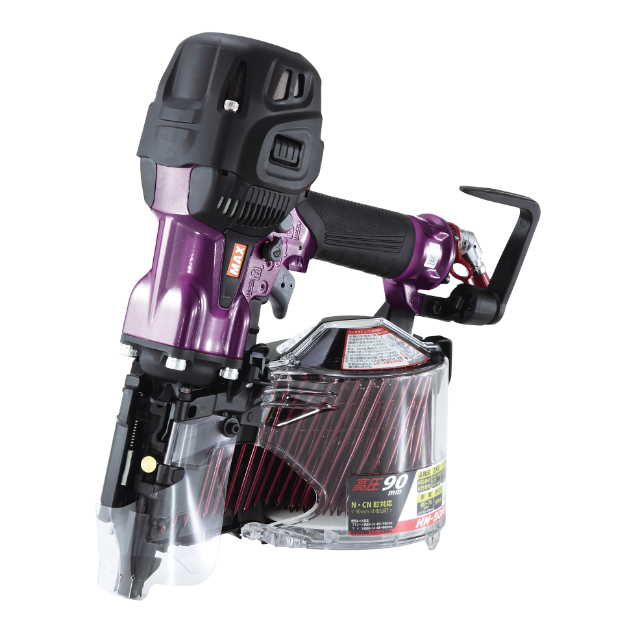 HiKOKI(日立工機) NV90HMC 高圧ロール釘打機 社外高圧ホースセット