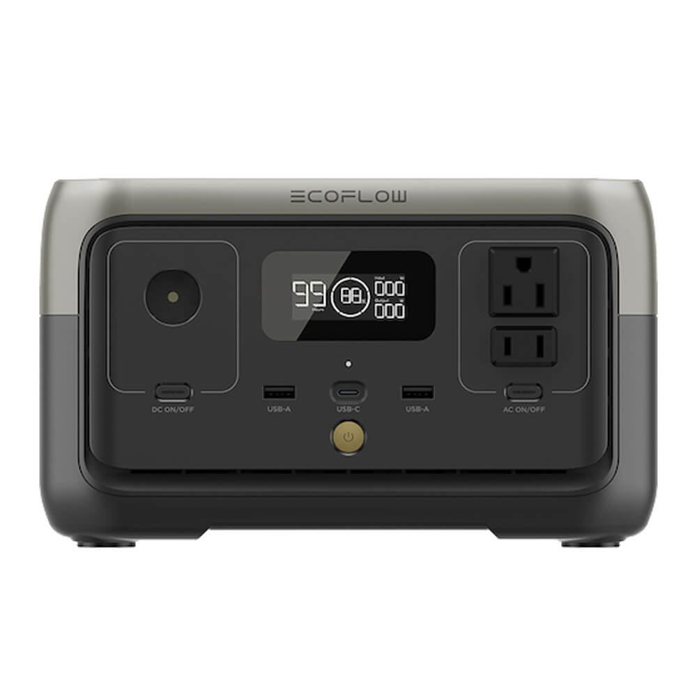 EcoFlow ZMR600-JP ポータブル電源RIVER2(256Wh) ウエダ金物【公式サイト】